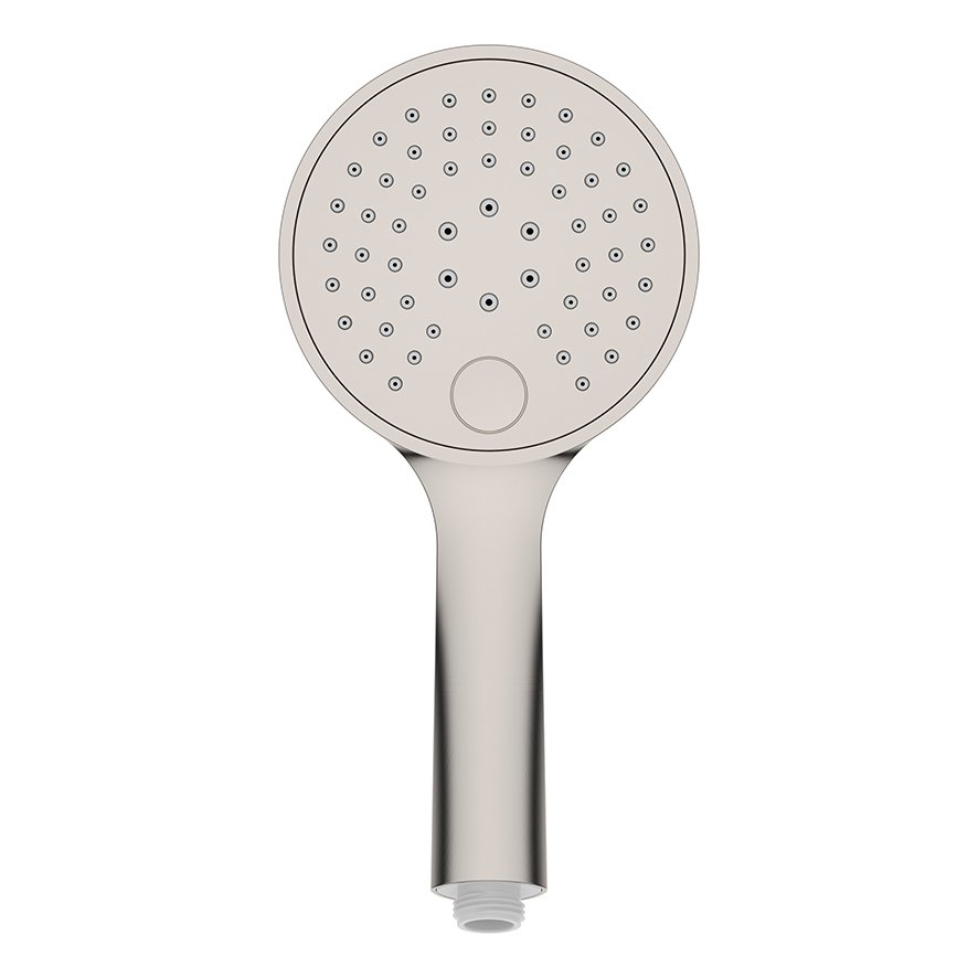 UniMatch handdouche 3 standen Ø 12 cm geborsteld staal PVD