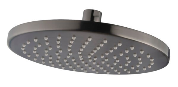 UniMatch hoofddouche rond 20 x 1,2 cm gunmetal PVD