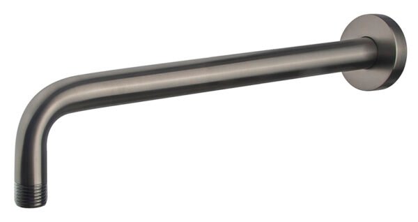 UniMatch douchearm met muurbevestiging 35 cm gunmetal PVD