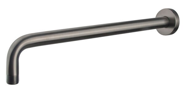 UniMatch douchearm met muurbevestiging 45 cm gunmetal PVD