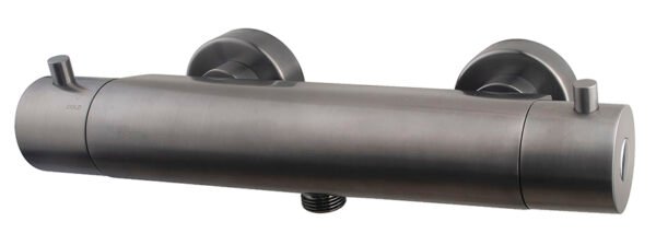 Caral Cool Touch thermostatische douchemengkraan gunmetal PVD - Opbouw douchekranen | Lapy