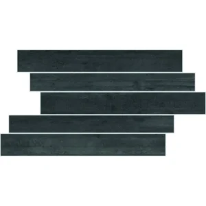 Castelvetro Concept Deck Black Muretto 30X60 Mat - Mozaïek Natuursteenlook | Lapy