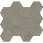Castelvetro Life Esagona Piombo 26X28 Mat - Vloertegels Natuursteenlook | Lapy