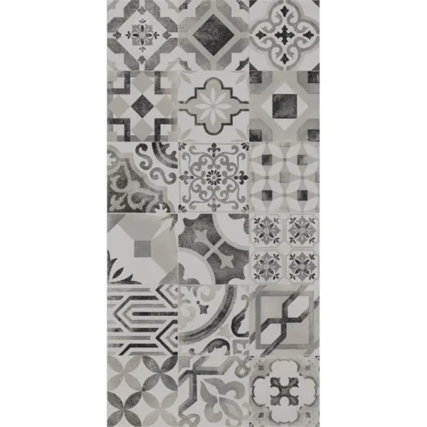 Dutch Design Vintage Mix Soggetti B/N 20X20 Mat - Vloertegels Patroon | Lapy
