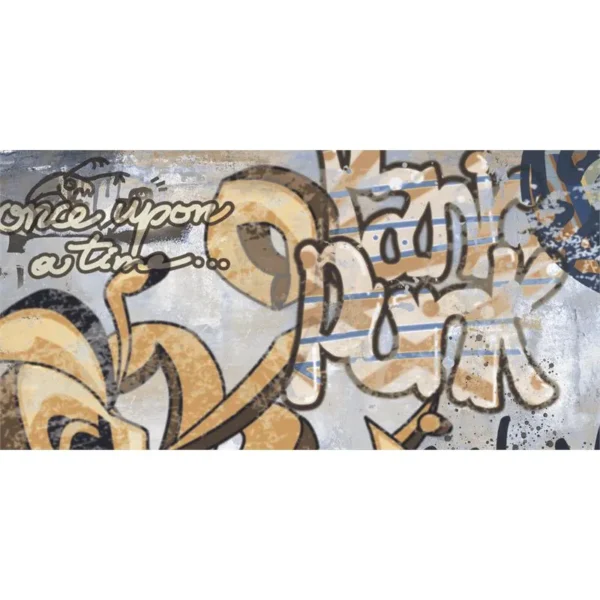 Energieker City Plaster Decor Graffiti Grey 60X120 Mat - Decors Patroon | Lapy