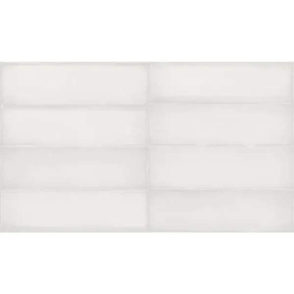 Estudio Ghent Alpine White Glossy 6,9X24 Glans - Wandtegels Vintagelook | Lapy