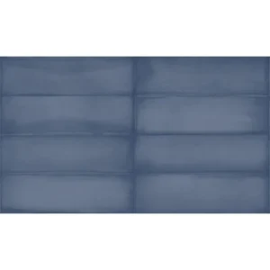 Estudio Ghent Steel Blue Glossy 6,9X24 Glans - Wandtegels Vintagelook | Lapy