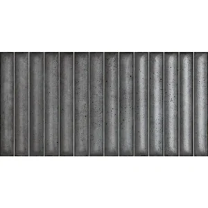 Estudio Karatsu Charcoal Grey 11,5X23 Glans - Wandtegels Vintagelook | Lapy
