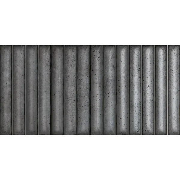Estudio Karatsu Charcoal Grey 11,5X23 Glans - Wandtegels Vintagelook | Lapy