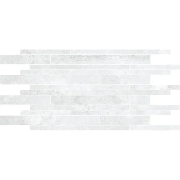 Keraben Muro Rue De Paris Blanco 26X58 Mat - Mozaïek Betonlook | Lapy