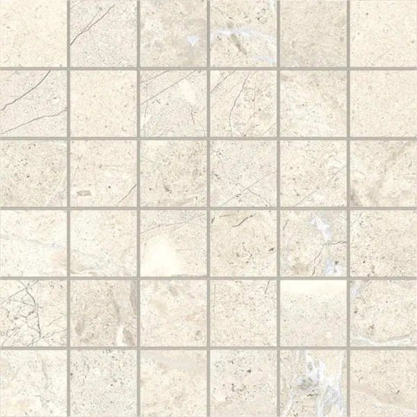 Lea Anthology White Mosaico 36 Natural 30X30 Mat - Mozaïek Natuursteenlook | Lapy