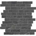Lea Anthology Dark Worn Mosaico Break 29X31 Mat - Mozaïek Natuursteenlook | Lapy