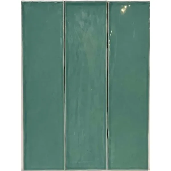 Tebe Vintage Jade Brillo 7,5X30 Glans - Wandtegels Vintagelook | Lapy