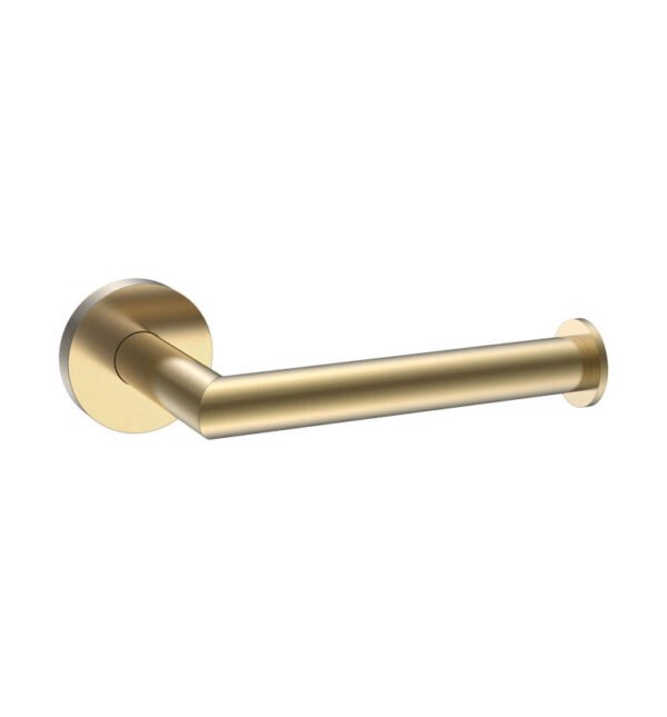 Toiletrolhouder rond Goud Geborsteld