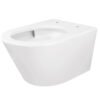 Vesta Tornado flush wandcloset rimless met nano coating glans wit - Wandclosets zonder toiletzitting | Lapy