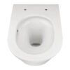Vesta Tornado flush wandcloset rimless met nano coating glans wit - Wandclosets zonder toiletzitting | Lapy