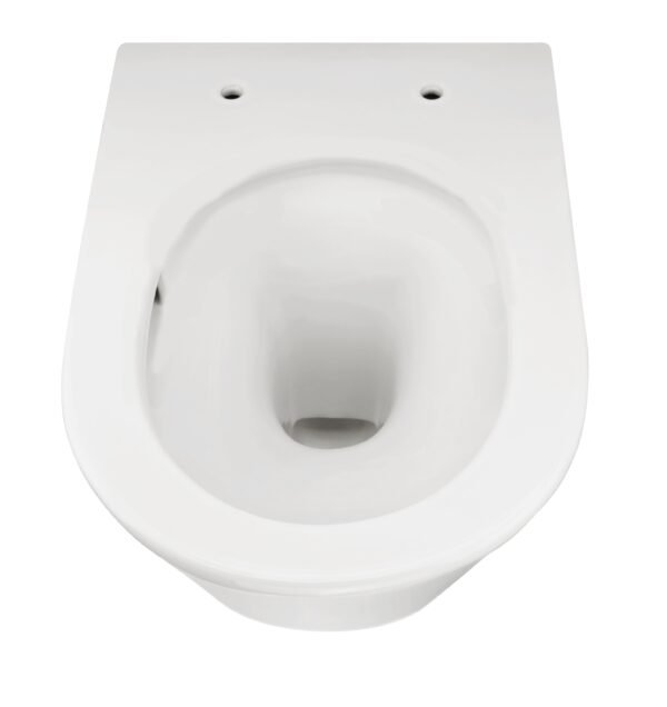 Vesta Tornado flush wandcloset rimless mat wit - Wandclosets zonder toiletzitting | Lapy
