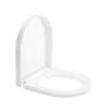 Vesta Junior toiletzitting softclose en quick release glans wit - Toiletzittingen | Lapy