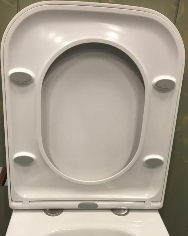 Sky wandcloset verkort met Sky toiletzitting softclose en quick release glans wit | Lapy