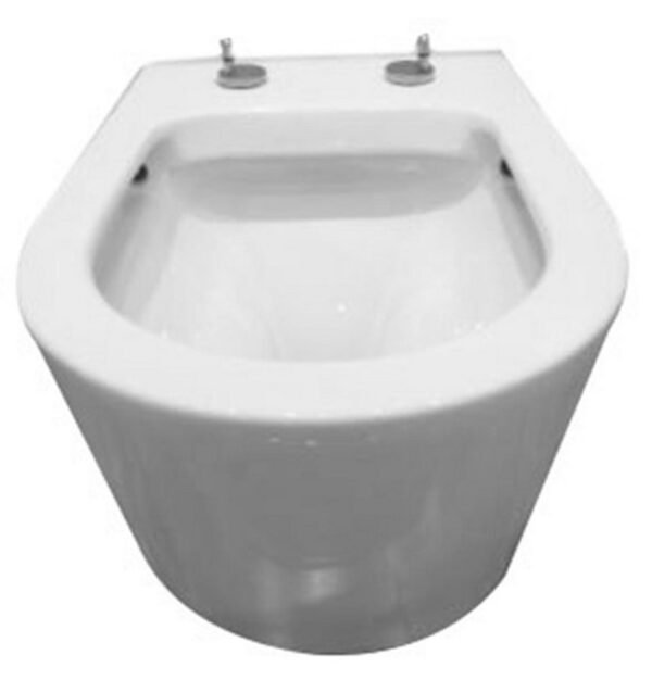 Flow wandcloset rimless met nano coating met Flow toiletzitting softclose en quick release glans wit | Lapy