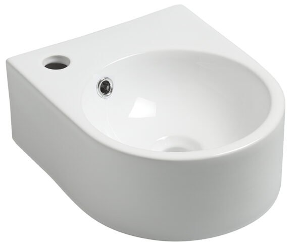 Erato fontein 34 x 27,5 x 12 cm keramiek glans wit - Fonteinen | Lapy