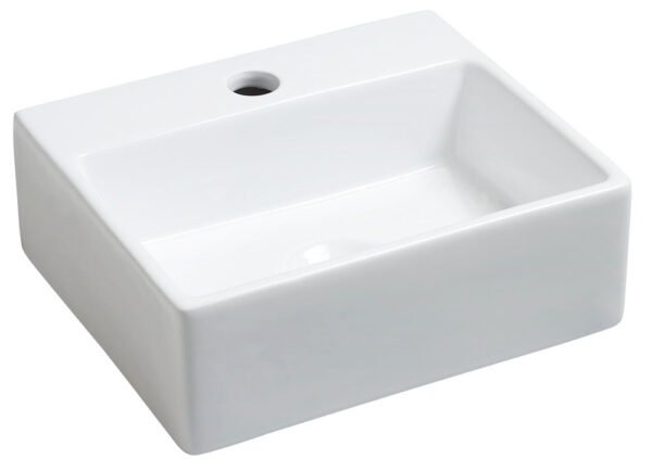 Leto fontein 33,5 x 29 x 11,5 cm keramiek glans wit - Fonteinen | Lapy