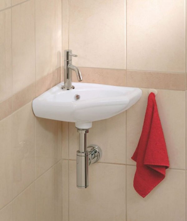 one-Pack Trevi hoekfontein compleet wit - Complete fonteinsets | Lapy