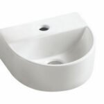 Lara fontein 30 x 25 x 12 cm keramiek glans wit - Fonteinen | Lapy