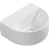 Lara fontein zonder kraangat 30 x 25 x 12 cm keramiek glans wit - Fonteinen | Lapy
