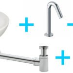 one-pack Porta fontein + Metro kraan - Complete fonteinsets | Lapy