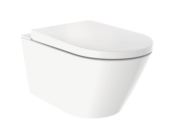 Vesta douche wc rimless glans wit - Douche WC's | Lapy