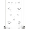 Vesta douche wc rimless glans wit - Douche WC's | Lapy
