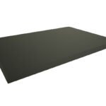 Marmaris Topblad 60x46x2,5 cm mat zwart - Wastafelbladen | Lapy