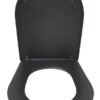 Shade slim toiletzitting softclose en quick release mat zwart - Toiletzittingen | Lapy
