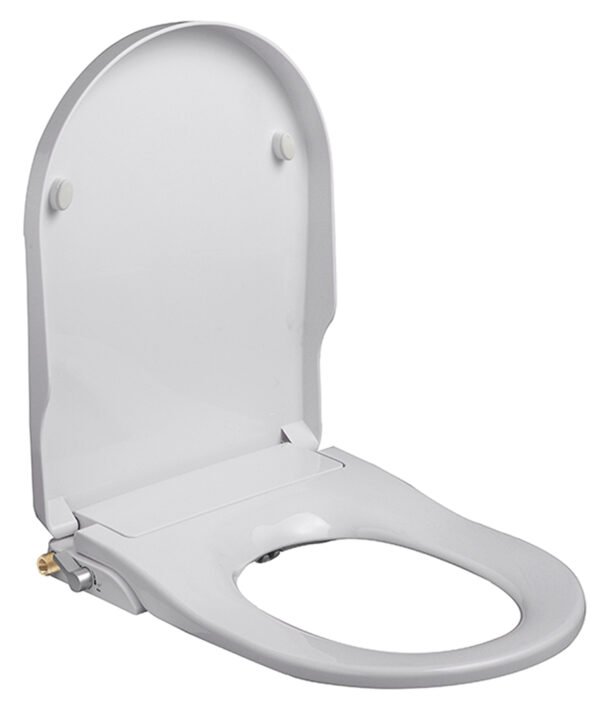 Luxiseat toiletzitting softclose met bidet functie glans wit - Toiletzittingen | Lapy