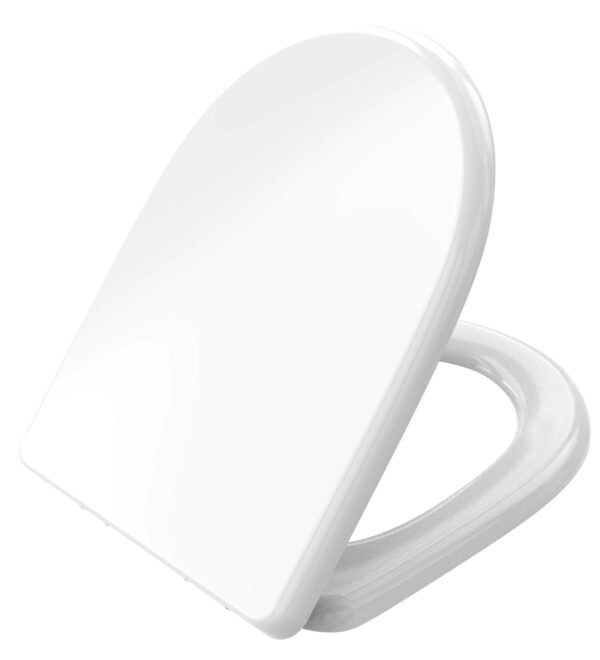 Menir toiletzitting softclose en quick release glans wit - Toiletzittingen | Lapy