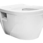 Prio wandcloset rimless glans wit - Wandclosets zonder toiletzitting | Lapy