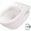 Prio wandcloset rimless glans wit - Wandclosets zonder toiletzitting | Lapy