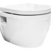 Prio wandcloset rimless glans wit - Wandclosets zonder toiletzitting | Lapy