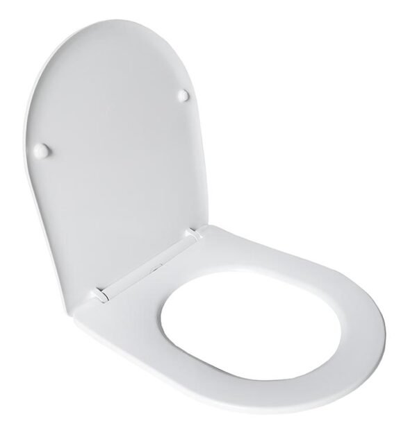 Nibiru toiletzitting softclose en quick release glans wit - Toiletzittingen | Lapy