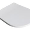 Nibiru toiletzitting softclose en quick release glans wit - Toiletzittingen | Lapy