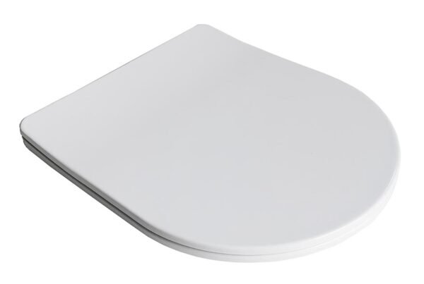 Nibiru toiletzitting softclose en quick release glans wit - Toiletzittingen | Lapy