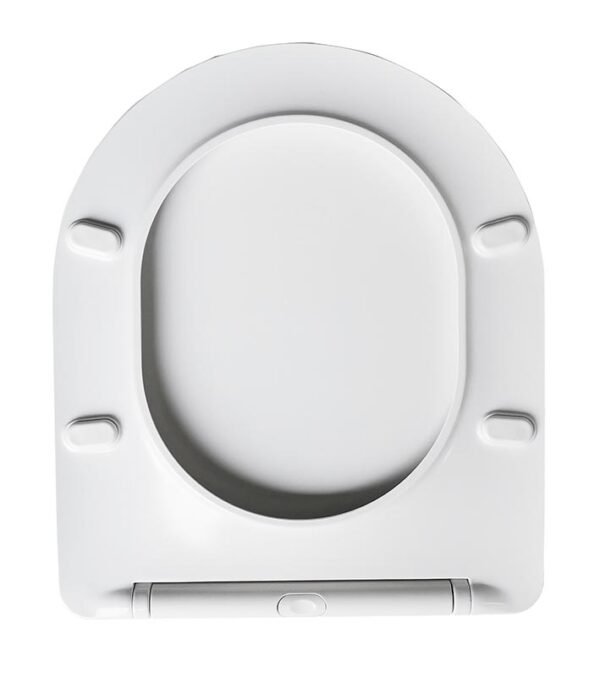 Nibiru toiletzitting softclose en quick release glans wit - Toiletzittingen | Lapy