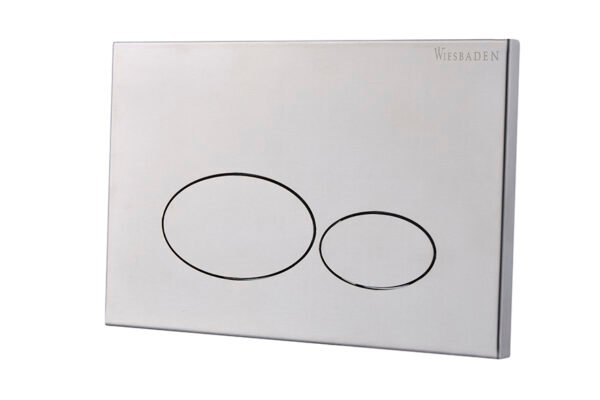 X32 Metal drukplaat voor inbouwreservoir RVS geborsteld
