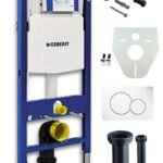 Geberit UP-320 inbouwreservoir + Sigma-01 drukplaat wit - Complete inbouwreservoirs | Lapy