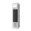 Rocko toiletrolhouder met klep en reserverolhouder inbouw mat wit - Inbouwaccessoires | Lapy