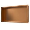 Demis inbouwnis 30 x 60 x 7 cm geborsteld brons koper PVD - Inbouwnissen | Lapy