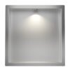 Demis inbouwnis met LED 30 x 30 x 7 cm RVS - Inbouwnissen | Lapy