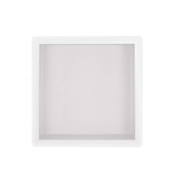 Demis inbouwnis 30 x 30 x 10 cm mat wit - Inbouwnissen | Lapy