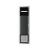 Rocko toiletrolhouder zonder klep en reserverolhouder inbouw mat zwart - Inbouwaccessoires | Lapy